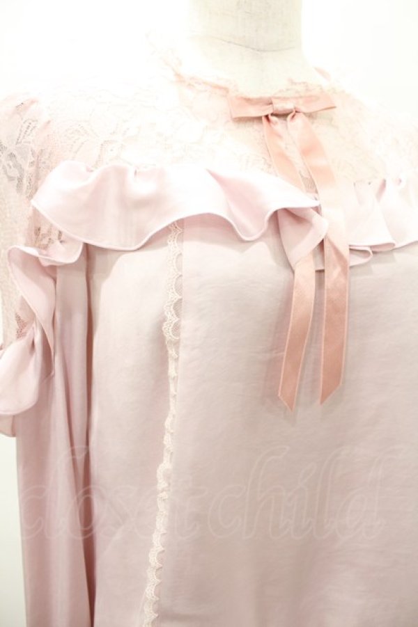 画像4: Angelic Pretty / Lacy Frillブラウス Free ピンク H-25-06-30-041-AP-BL-NS-ZH (4)