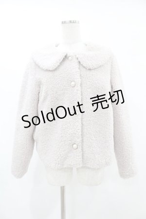 画像: Ank Rouge / ショートボアジャケット M ピンク H-25-06-30-1057-CA-JA-NS-ZT-C039