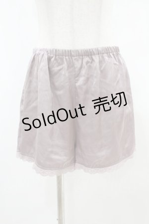 画像: DearMyLove / ストレッチサテンペチパンツ LL ピンク H-25-06-30-1009-EL-PA-NS-ZH
