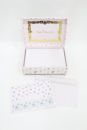 画像: JESUS DIAMANTE / レターセット/ケース  ピンク H-25-06-30-1002-JE-ZA-NS-ZH