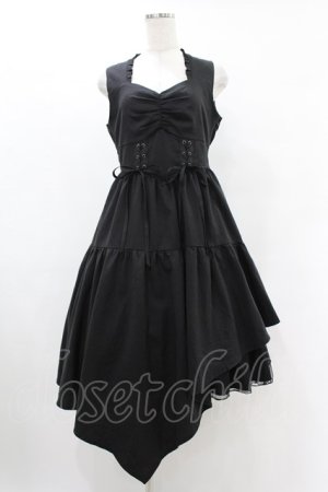 画像: axes femme POETIQUE / コルセットデザインアシメワンピース M ブラック H-25-06-30-1017-AX-OP-NS-ZH