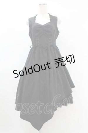 画像: axes femme POETIQUE / コルセットデザインアシメワンピース M ブラック H-25-06-30-1017-AX-OP-NS-ZH