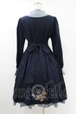 画像2: Amavel / Handmade Teddy Bearワンピース Free ネイビー H-25-06-30-1021-CA-OP-NS-ZH (2)