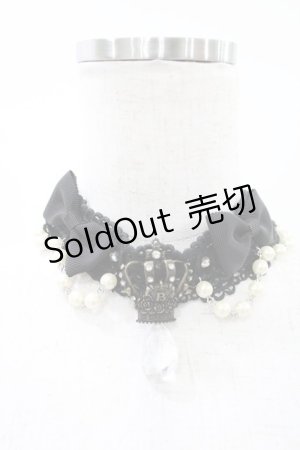 画像: BABY,THE STARS SHINE BRIGHT / Lolita Princessチョーカー  ブラック H-25-06-30-009-BA-AC-NS-ZH