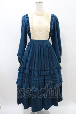 画像: axes femme kawaii / アンティークドールワンピース M ブルーグリーン H-25-06-30-024-AX-OP-NS-ZH