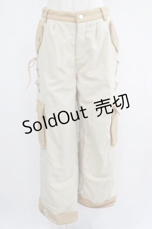 画像: NieR Clothing / 内側防寒4POCKET WIDE CARGO PANTS  ミケカラー H-25-07-01-031-PU-PA-KB-ZH