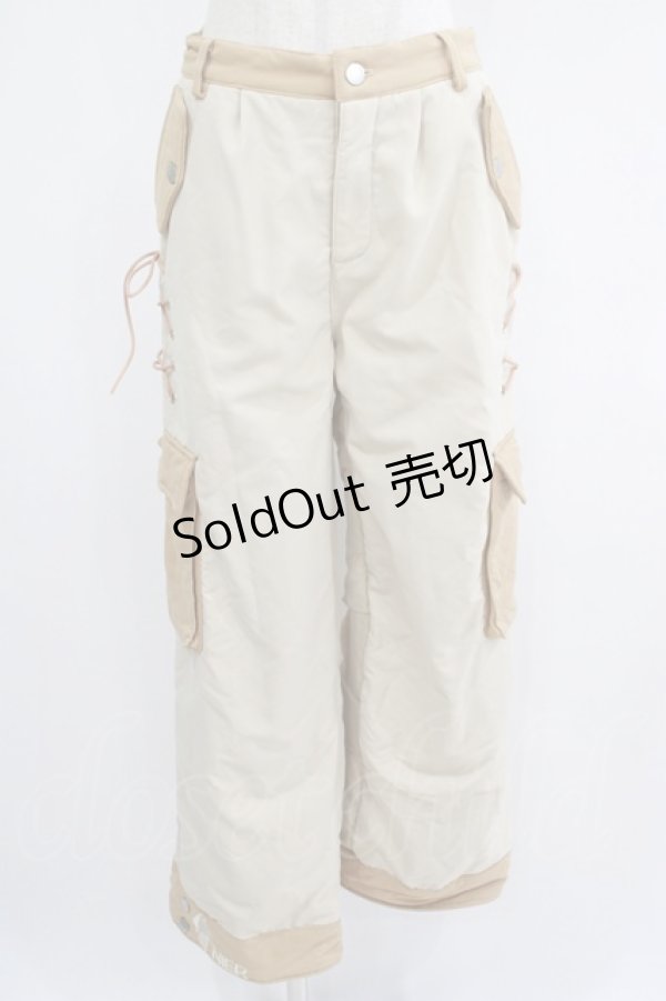 画像1: NieR Clothing / 内側防寒4POCKET WIDE CARGO PANTS  ミケカラー H-25-07-01-031-PU-PA-KB-ZH (1)