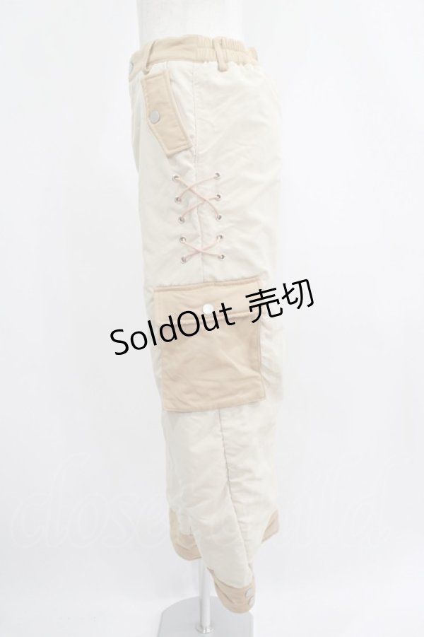 画像2: NieR Clothing / 内側防寒4POCKET WIDE CARGO PANTS  ミケカラー H-25-07-01-031-PU-PA-KB-ZH (2)