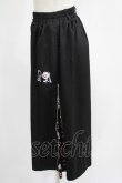 画像2: NieR Clothing / 2WAY SIDE ZIP PANTS  黒 H-25-07-01-033-PU-PA-KB-ZH (2)
