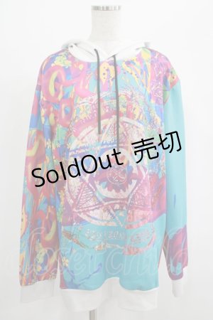 画像: NieR Clothing / 総柄プルパーカー   H-25-07-01-035-PU-TO-KB-ZH