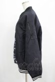 画像2: NieR Clothing / プリント切替ブルゾンジャケット   H-25-07-01-036-PU-JA-KB-ZH (2)
