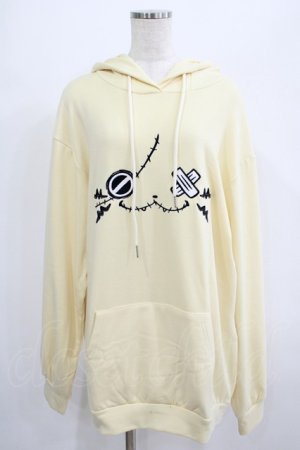 画像: NieR Clothing / 刺繍プルパーカー  ミケ/クリーム H-25-07-01-041-PU-TO-KB-ZH
