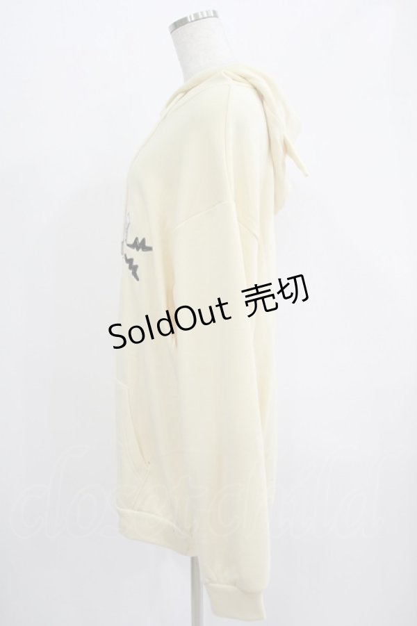 画像2: NieR Clothing / 刺繍プルパーカー  ミケ/クリーム H-25-07-01-041-PU-TO-KB-ZH (2)