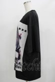 画像2: NieR Clothing / プリント半袖CUTSEW  黒 H-25-07-01-046-PU-TO-KB-ZH (2)