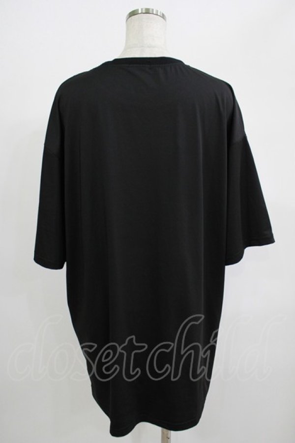 画像3: NieR Clothing / プリント半袖CUTSEW  黒 H-25-07-01-046-PU-TO-KB-ZH (3)