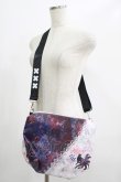 画像3: NieR Clothing / 斜めTWO-TONE 5WAY ARRANGE BAG  和柄九尾 H-25-07-01-057-PU-BG-KB-ZH (3)