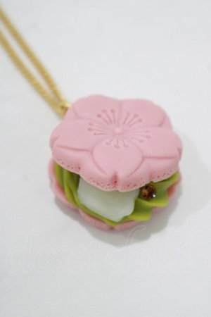 画像: Q-pot. / サクラモナカマッチャアンネックレス  抹茶餡 H-25-07-01-059-QP-AC-KB-ZH