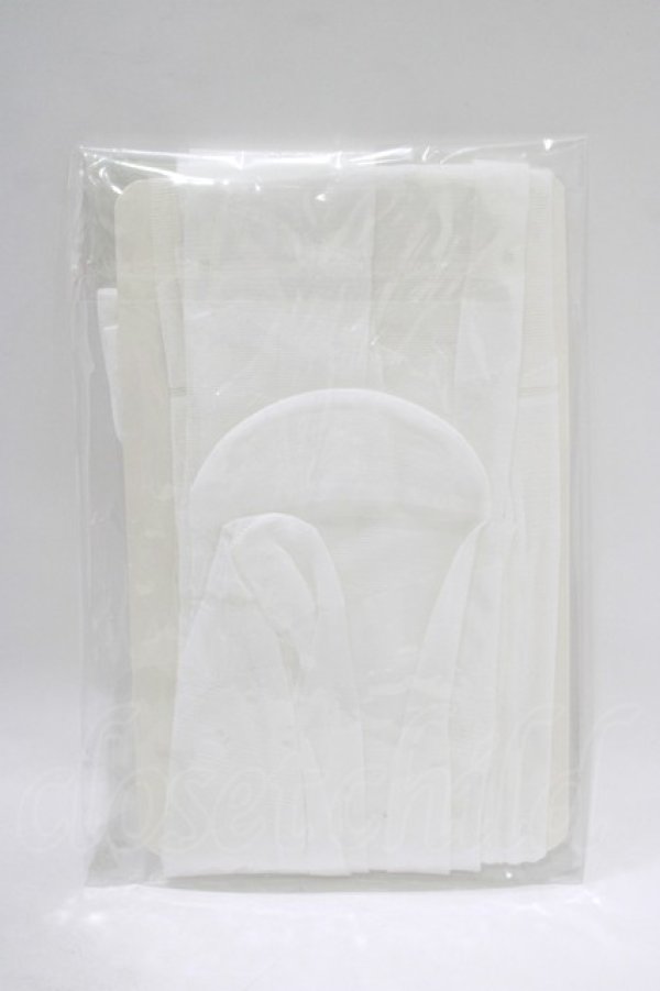 画像2: NieR Clothing / BANDAGEストッキング  白 H-25-07-01-065-PU-ZA-KB-ZH (2)
