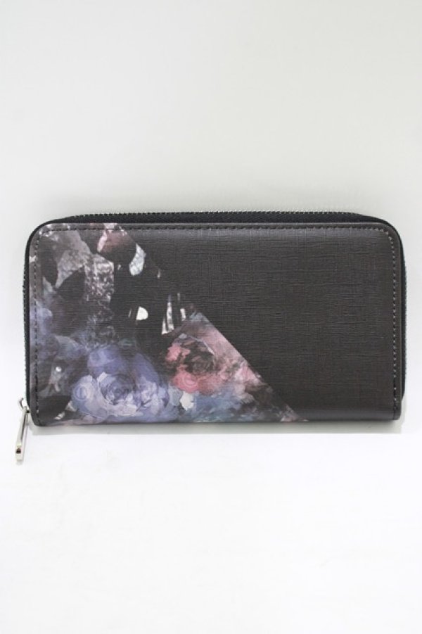 画像2: NieR Clothing / ZIPPER WALLET  黒 H-25-07-01-066-PU-ZA-KB-ZH (2)