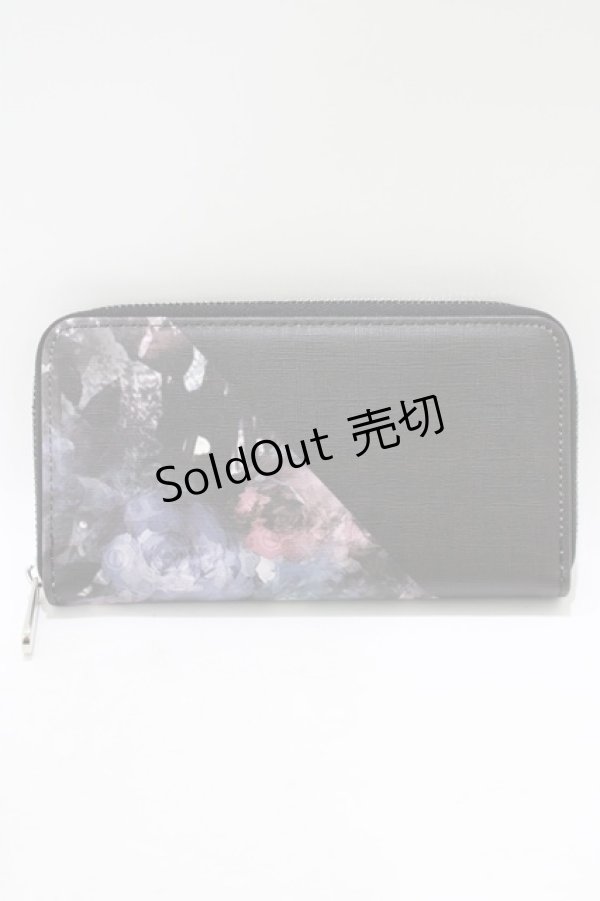 画像2: NieR Clothing / ZIPPER WALLET  黒 H-25-07-01-066-PU-ZA-KB-ZH (2)