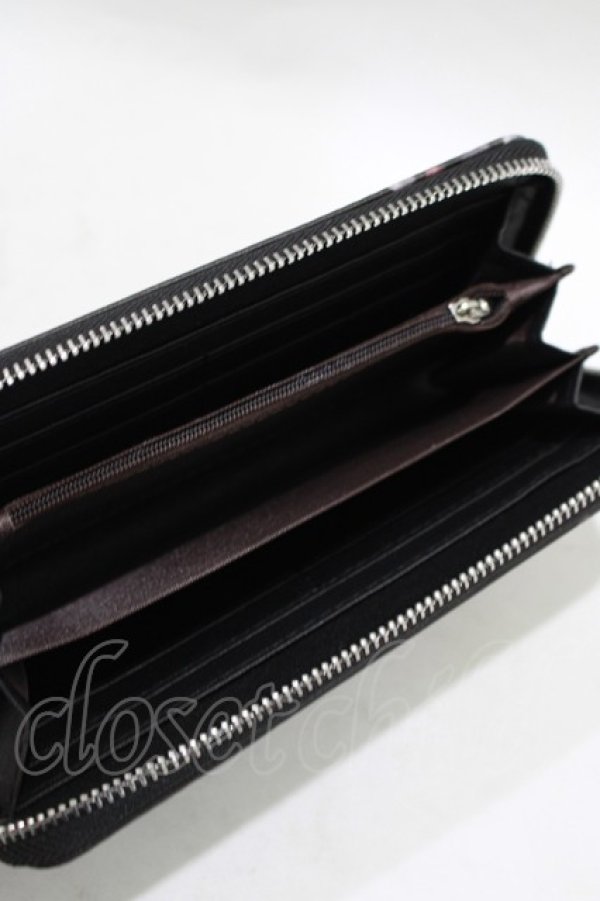 画像3: NieR Clothing / ZIPPER WALLET  黒 H-25-07-01-066-PU-ZA-KB-ZH (3)