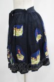 画像2: Jane Marple / Old Englandのデコパージュスカート  ネイビー H-25-07-01-009-JM-SK-KB-ZH (2)