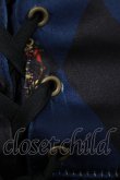 画像4: ATELIER PIERROT / "Diamond Circus"ミニコルセットワンピース  紺 H-25-07-01-010-EL-OP-KB-ZH (4)
