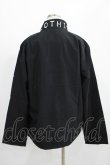 画像3: NieR Clothing / 切替リングZIPブルゾン  黒×シルバー H-25-07-01-011-PU-JA-KB-ZH (3)