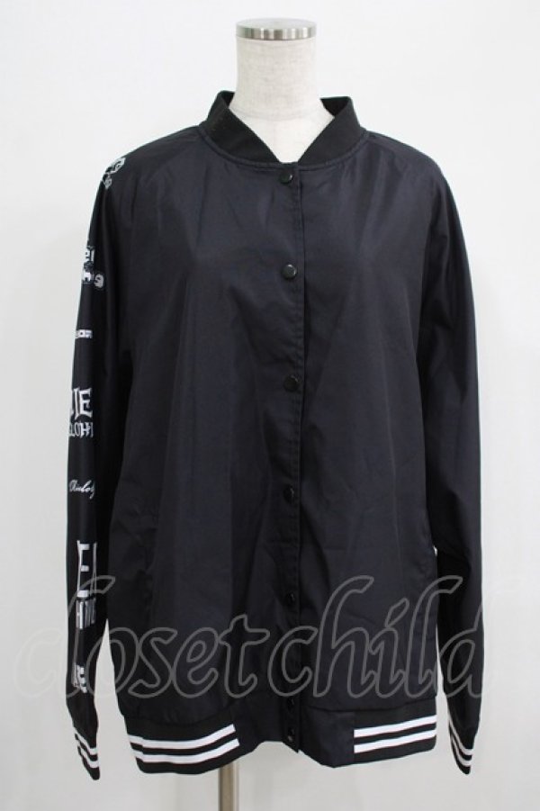 画像1: NieR Clothing / LIGHT BLOUSON JACKET  黒 H-25-07-01-013-PU-JA-KB-ZH (1)