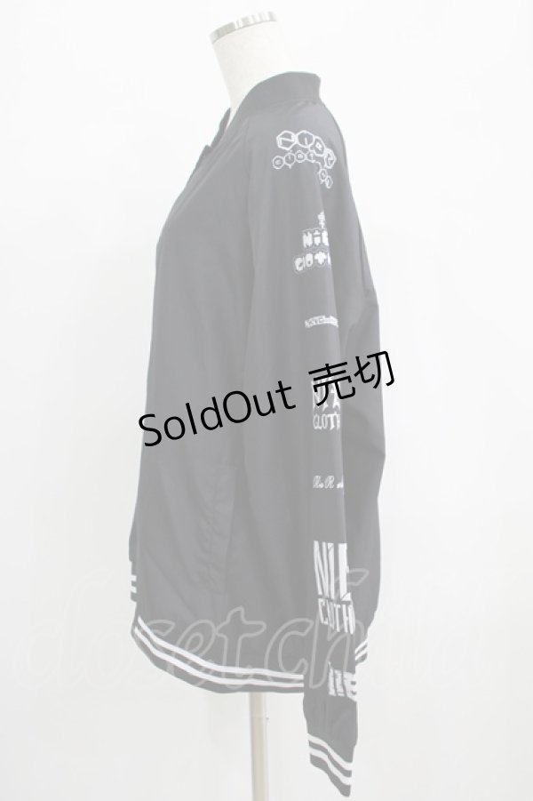 画像2: NieR CLOTHING / LIGHT BLOUSON JACKET  黒 H-25-07-01-013-PU-JA-KB-ZH (2)