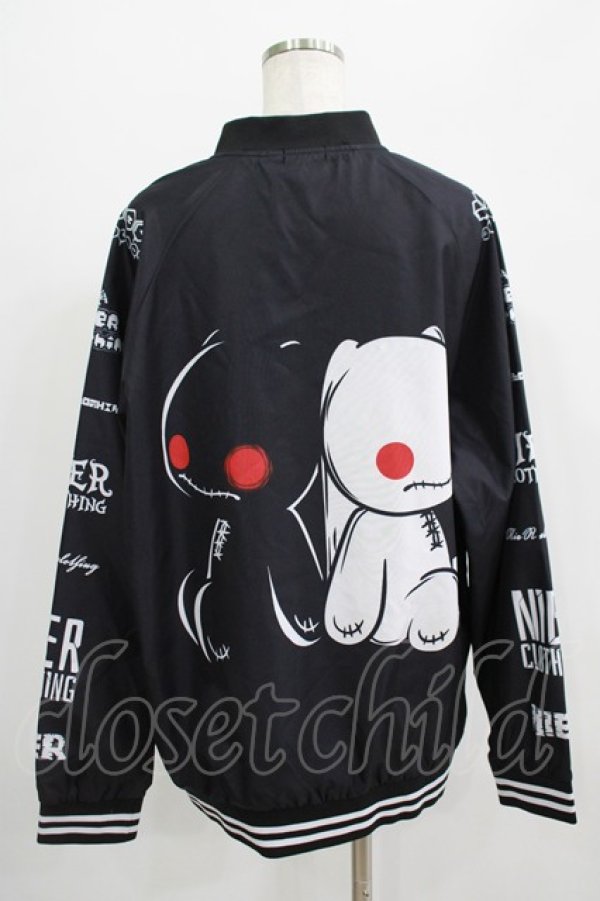 画像3: NieR Clothing / LIGHT BLOUSON JACKET  黒 H-25-07-01-013-PU-JA-KB-ZH (3)