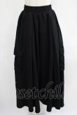 画像1: NieR Clothing / SIDE POCKET WIDE PANTS  黒 H-25-07-01-018-PU-PA-KB-ZH (1)