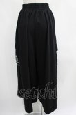画像3: NieR Clothing / SIDE POCKET WIDE PANTS  黒 H-25-07-01-018-PU-PA-KB-ZH (3)