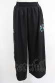 画像1: NieR Clothing / 2WAY SIDE ZIP WIDE PANTS  黒 H-25-07-01-022-PU-PA-KB-ZH (1)