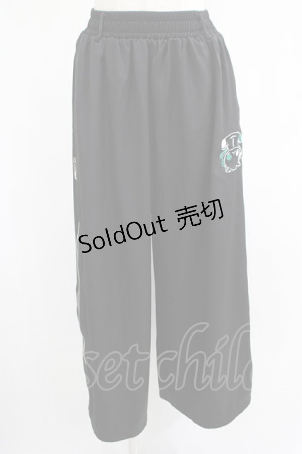 画像1: NieR Clothing / 2WAY SIDE ZIP WIDE PANTS  黒 H-25-07-01-022-PU-PA-KB-ZH (1)