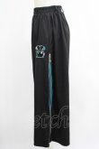 画像2: NieR Clothing / 2WAY SIDE ZIP WIDE PANTS  黒 H-25-07-01-022-PU-PA-KB-ZH (2)