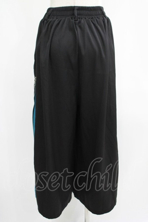 画像4: NieR Clothing / 2WAY SIDE ZIP WIDE PANTS  黒 H-25-07-01-022-PU-PA-KB-ZH (4)