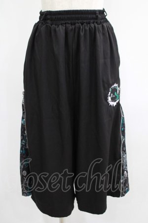 画像: NieR Clothing / 2WAY SIDE ZIP PANTS  黒 H-25-07-01-024-PU-PA-KB-ZH