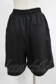 画像3: NieR Clothing / PANDA HALF PANTS  黒 H-25-07-01-026-PU-PA-KB-ZH (3)