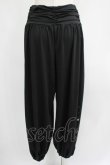 画像3: NieR Clothing / サイド切替パンツ  黒 H-25-07-01-027-PU-PA-KB-ZH (3)