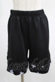 画像1: NieR Clothing / 切替HALF PANTS  黒 H-25-07-01-028-PU-PA-KB-ZH (1)
