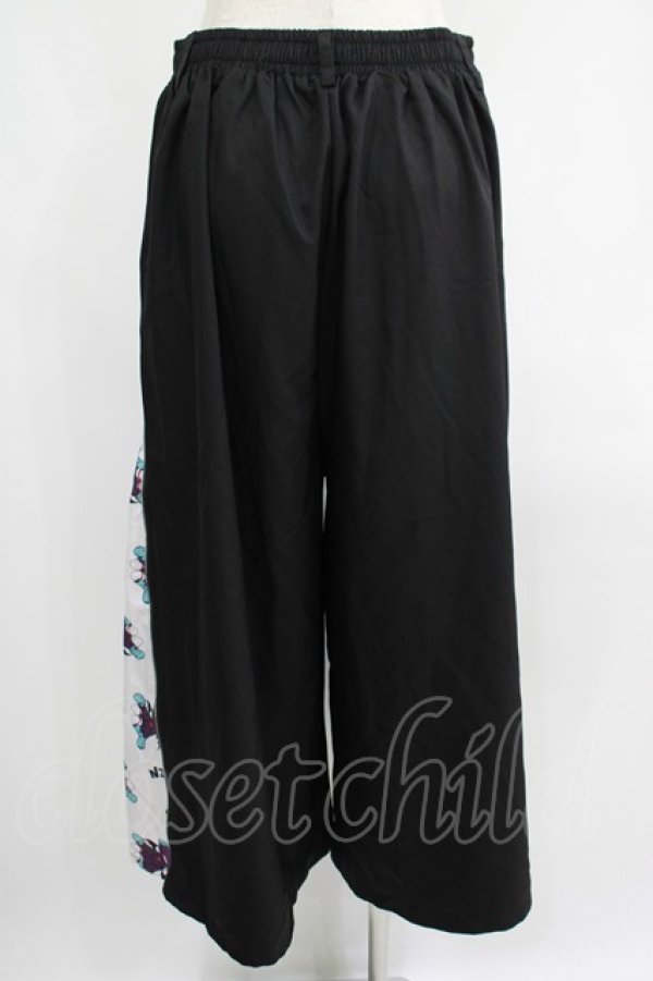 画像3: NieR Clothing / 2WAY SIDE ZIP WIDE PANTS  黒 H-25-07-01-029-PU-PA-KB-ZH (3)