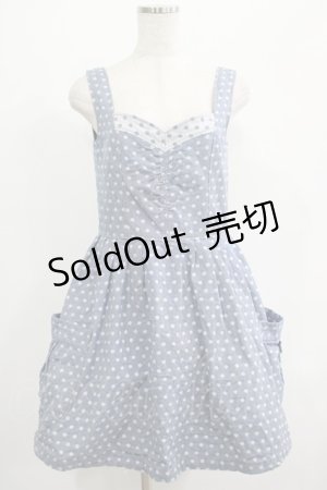 画像: MILK / サンデーdress  ブルー H-25-07-02-1024-ML-OP-KB-ZH