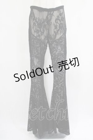 画像: KILL STAR / レースパンツ L 黒 H-25-07-02-1040-SL-PA-KB-ZH