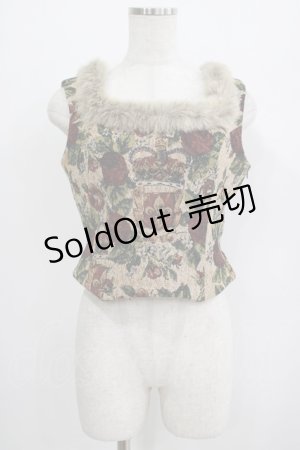 画像: Jane Marple / Crown & Lily Gobelin Bustier M ベージュ H-25-07-02-1054-JM-TO-NS-ZH