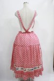 画像3: Jane Marple / Polka dots parade suspenders skirt  ピンク H-25-10-14-018-JM-SK-KB-ZH (3)