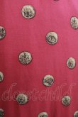 画像4: Jane Marple Dans Le Salon / Granny’s buttons tiered skirt  ローズ H-25-07-02-1009-JM-SK-KB-ZH (4)