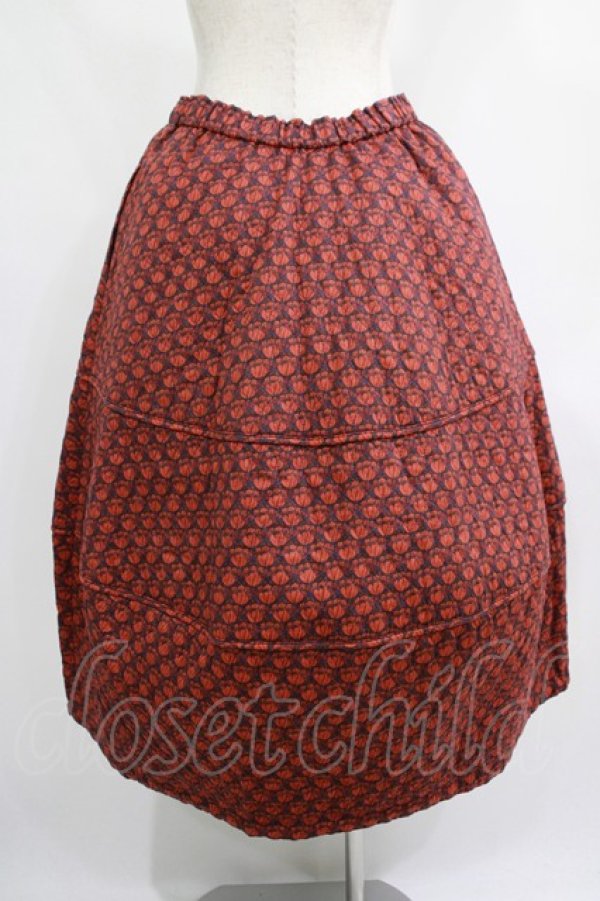 画像3: Jane Marple Dans Le Salon / Tudor tulip matelasse skirt  ネイビー H-25-07-02-1010-JM-SK-KB-ZH (3)