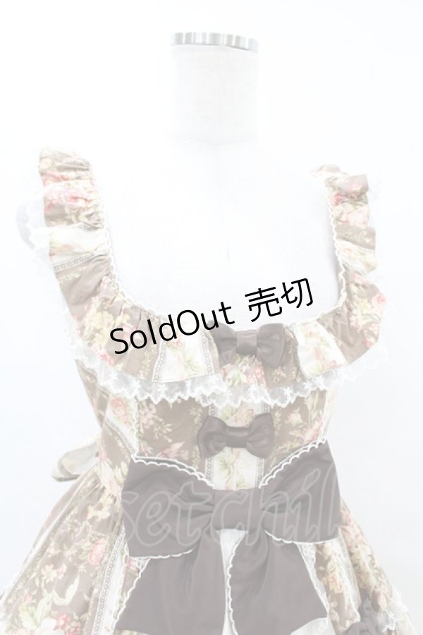 Angelic Pretty サロペット風 ジャンスカート Angelic Pretty / Rosy Rose Princessジャンパースカート Free