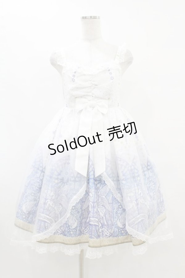 画像1: Angelic Pretty / Luminous Sanctuaryジャンパースカート Free シロ H-25-07-03-028-AP-OP-NS-ZH (1)